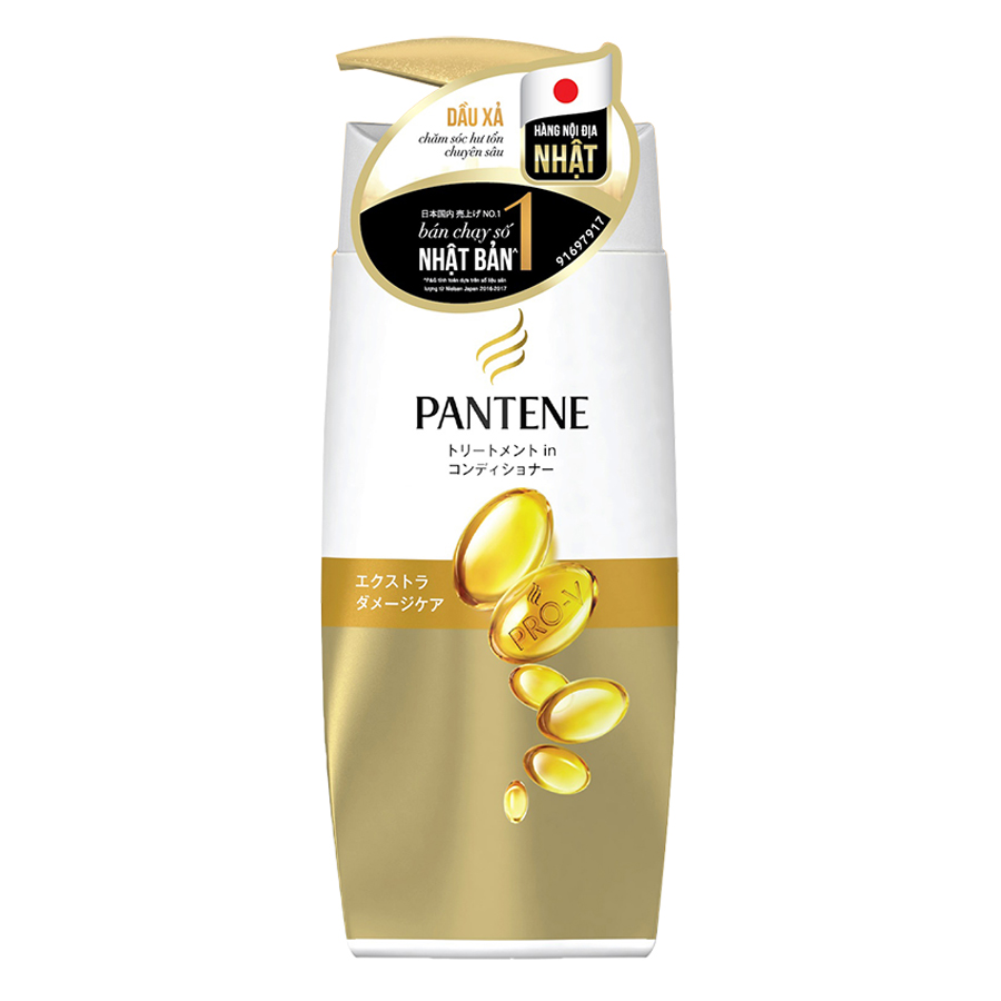 Dầu Xả Pantene Nhật Bản Chăm Sóc Hư Tổn Chuyên Sâu (400g)