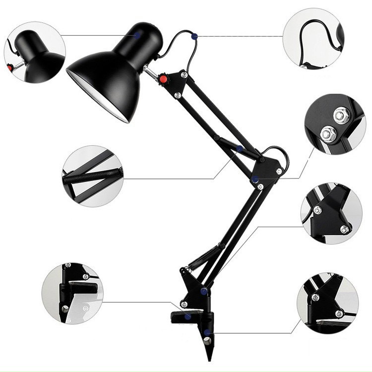 Đèn Bàn Học, Đèn Pixar, Đèn Học Chống Cận Thị, Đèn Đọc Sách, Đèn Làm Việc Để Bàn Chống Chói Mắt Lóa Mắt Bảo Vệ Mắt, Đèn Học Chống Cận Xoay 360, Đèn Để Bàn