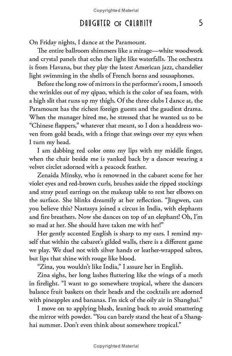 Sách ngoại văn: Daughter Of Calamity