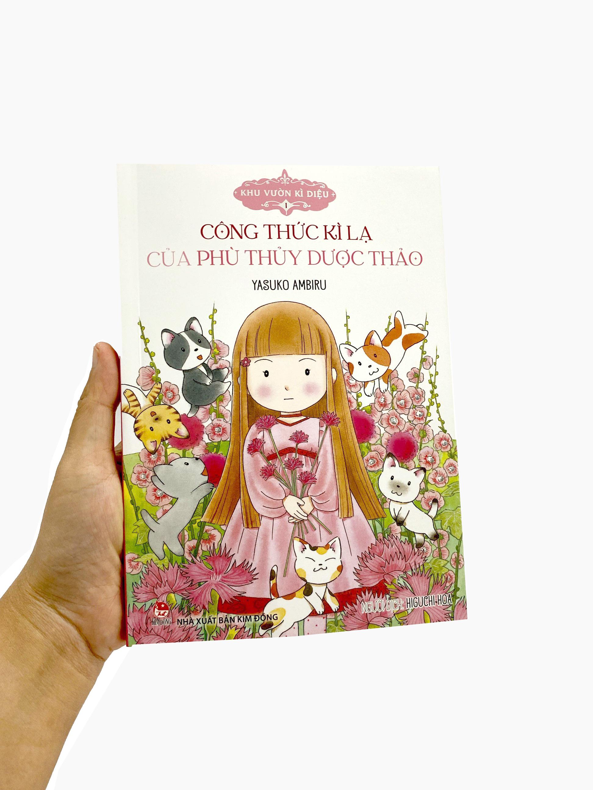 Sách - Khu Vườn Kì Diệu - Tập 1 - Công Thức Kì Lạ Của Phù Thủy Dược Thảo (Tái Bản 2024)