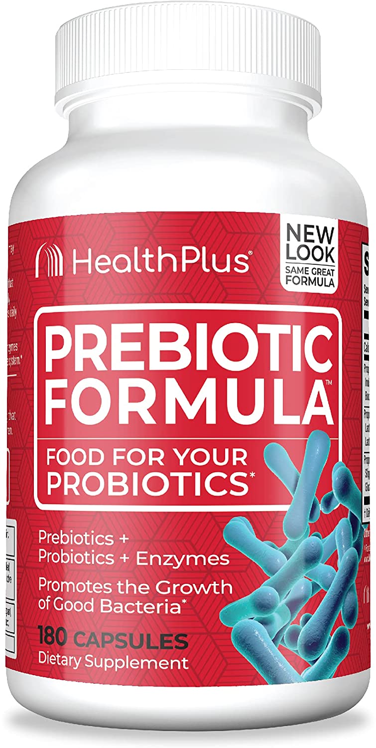 PREBIOTIC FORMULA promote growth good bacteria | Bổ sung Men Vi Sinh tự nhiên hỗ trợ hệ thống miễn dịch và phát triển Vi Lợi Khuẩn trong đường - Điều trị Táo Bón Chai 180 Viên