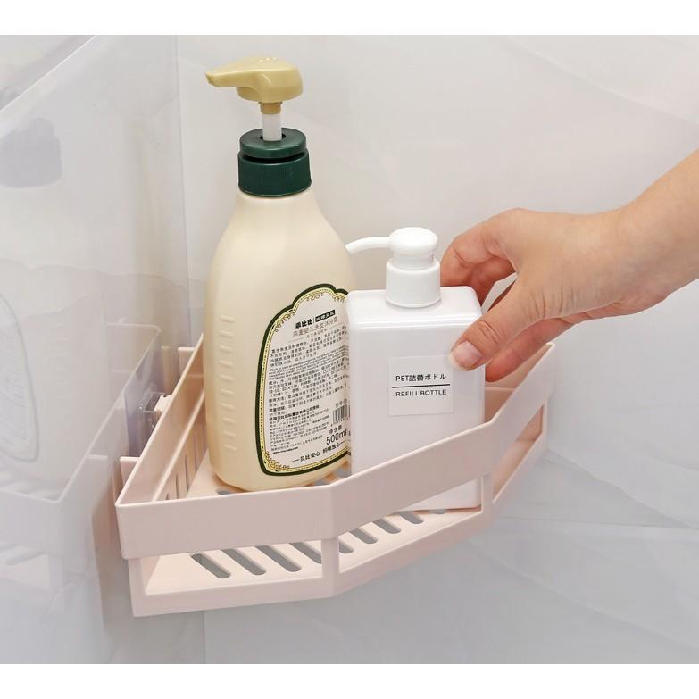 Kệ Tam Giác Dán Góc Tường Tiện Lợi