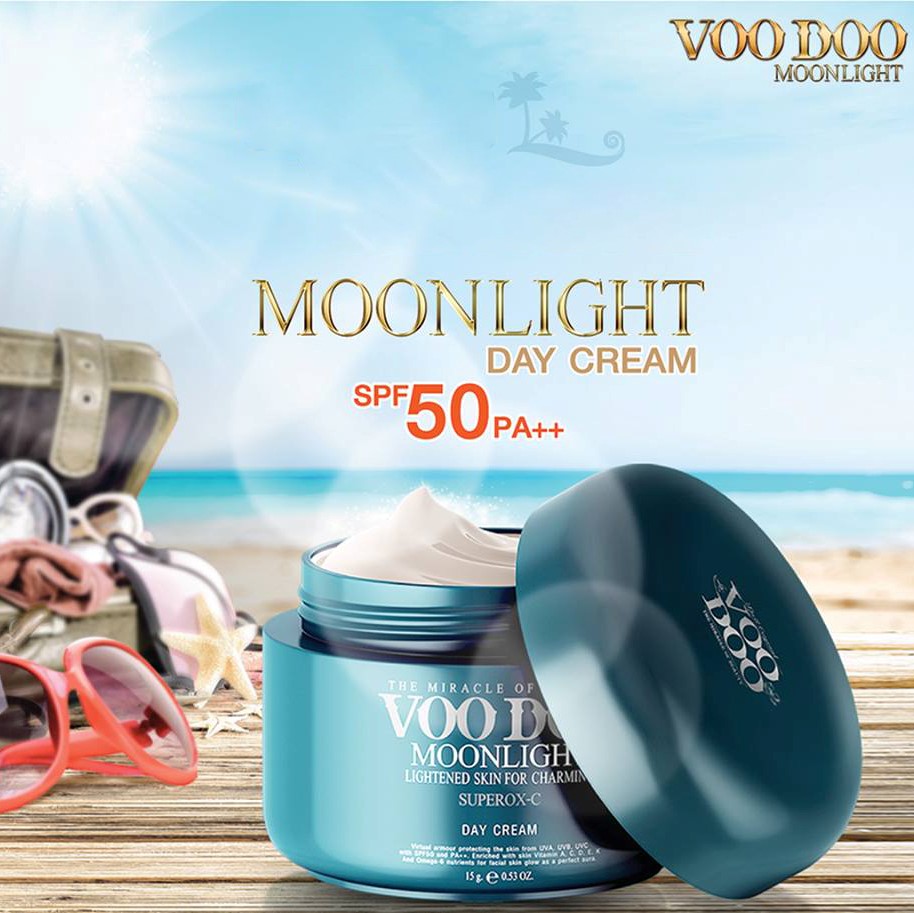 Kem Dưỡng Da VOODOO MOONLIGHT DAY CREAM 15g