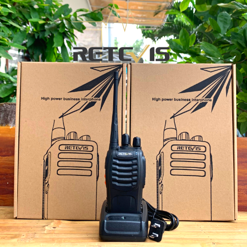 Bộ đàm Retevis H777 nhỏ gọn, âm thanh ngon-Dùng tốt cho nhà hàng - Tặng kèm tai nghe- Hàng chính hãng