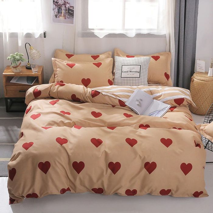 Bộ chăn ga gối Cotton cao cấp 1m6x2m MNT253