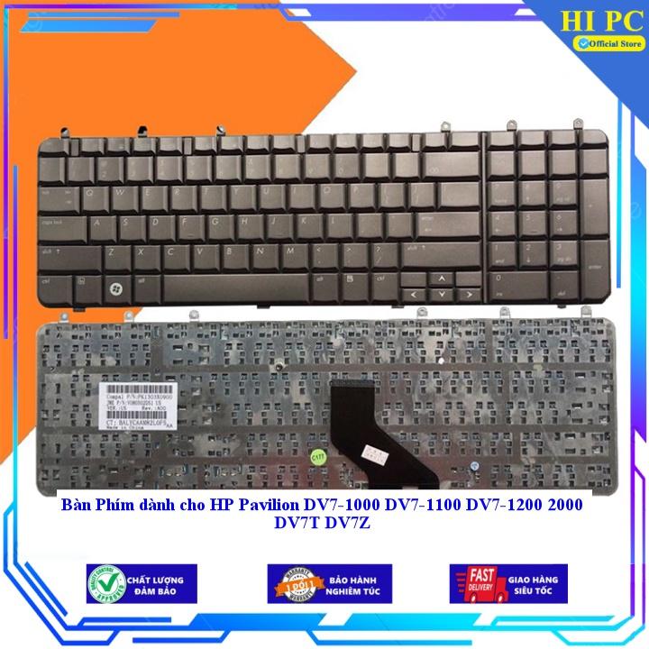 Bàn Phím dành cho HP Pavilion DV7-1000 DV7-1100 DV7-1200 2000 DV7T DV7Z - Hàng Nhập Khẩu