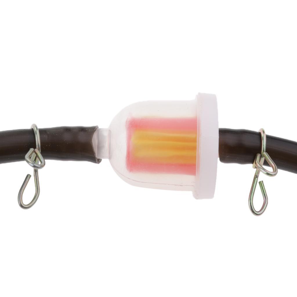 2 Packs 47cc 49cc Mini Gas Hose Line Fuel Filter for Dirt Pocket Bike Quad