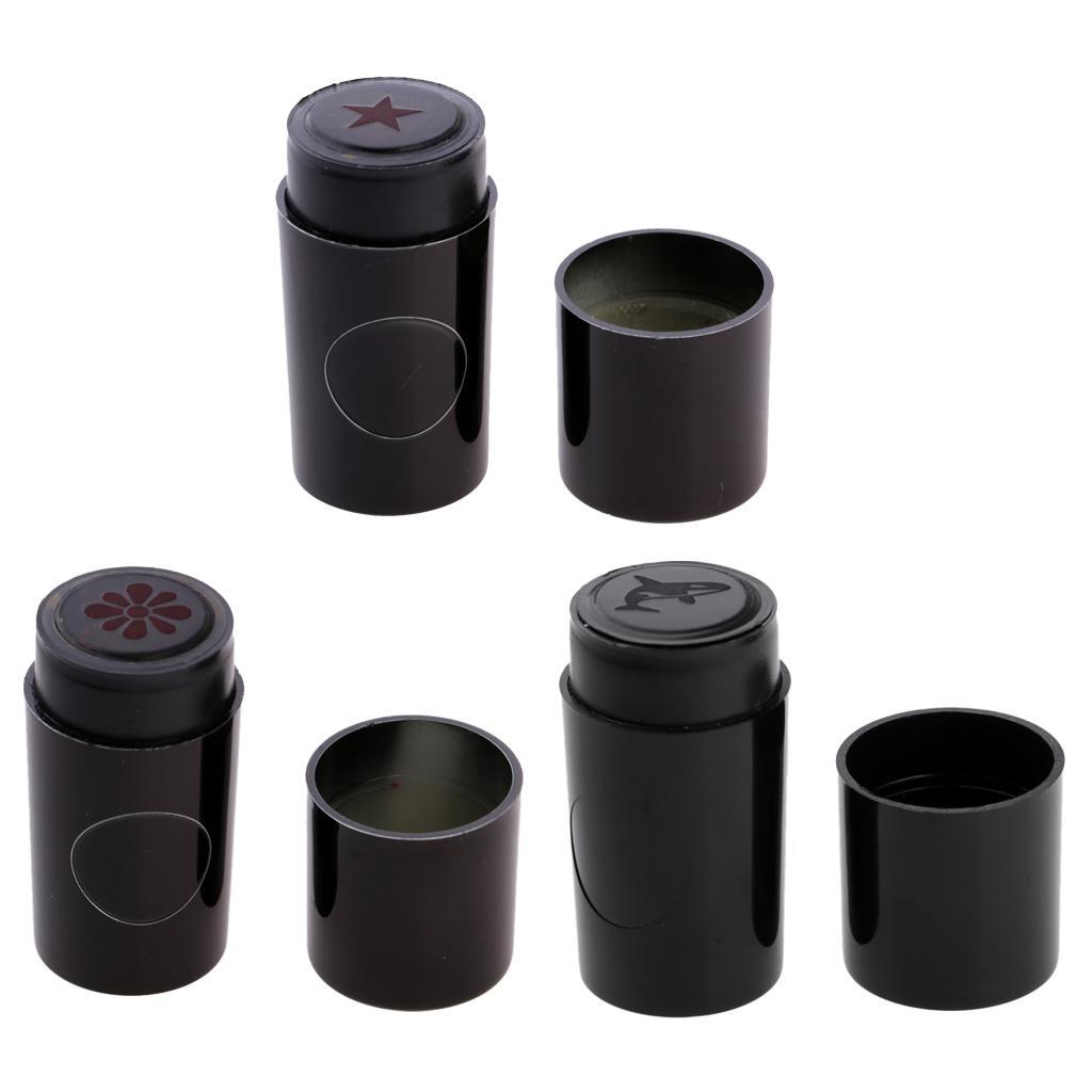 3-5pack Colorfast Golf Ball Stamp Stamper Marker Impression Seal Golfer Gift