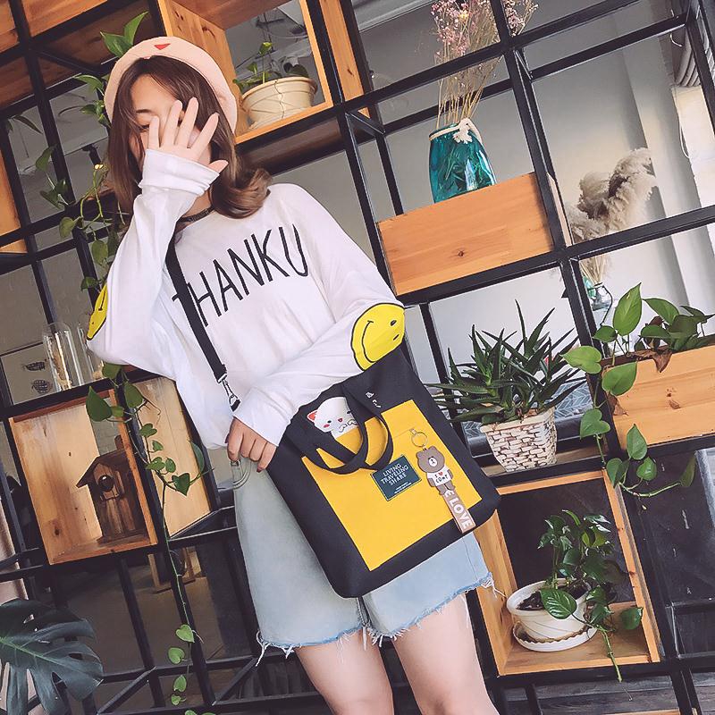 Túi xách tote túi vải nữ đeo chéo tote- MunNiNi