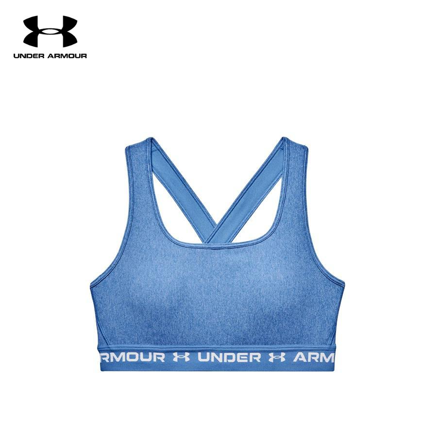 Áo bra thể thao nữ Under Armour  Mid Crossback Heather - 1361036-488