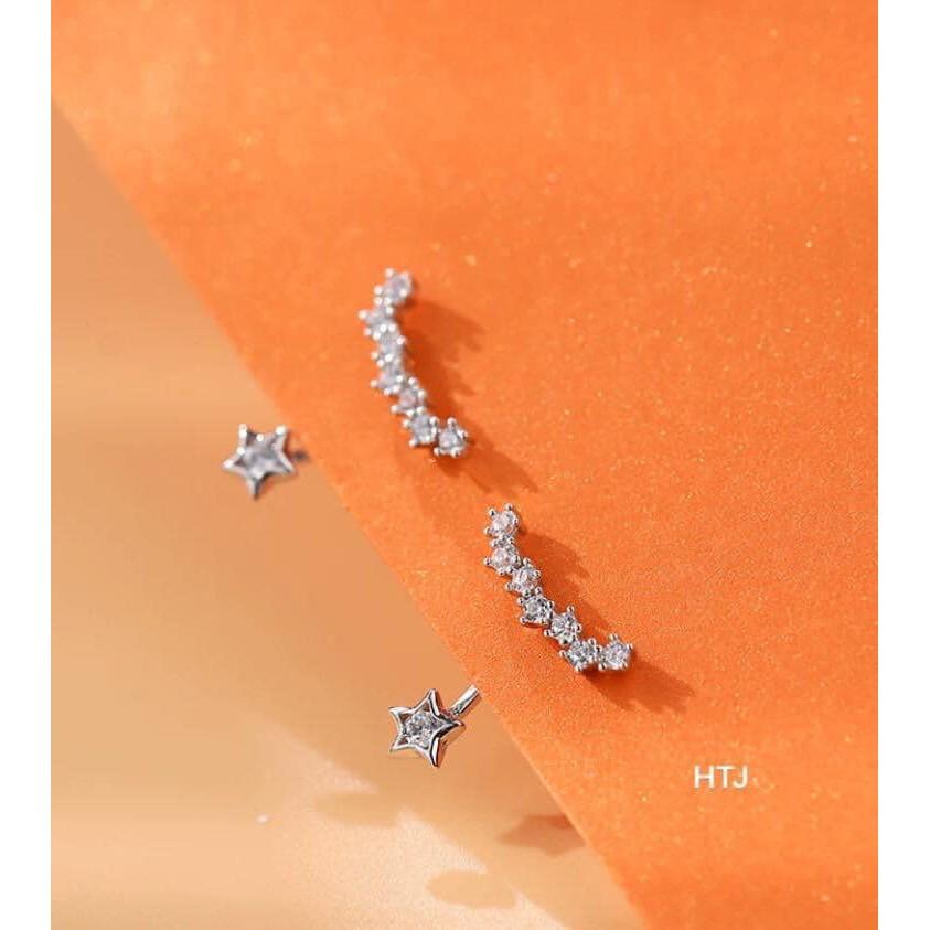 BÔNG TAI SAO BẠC TA CAO CẤP