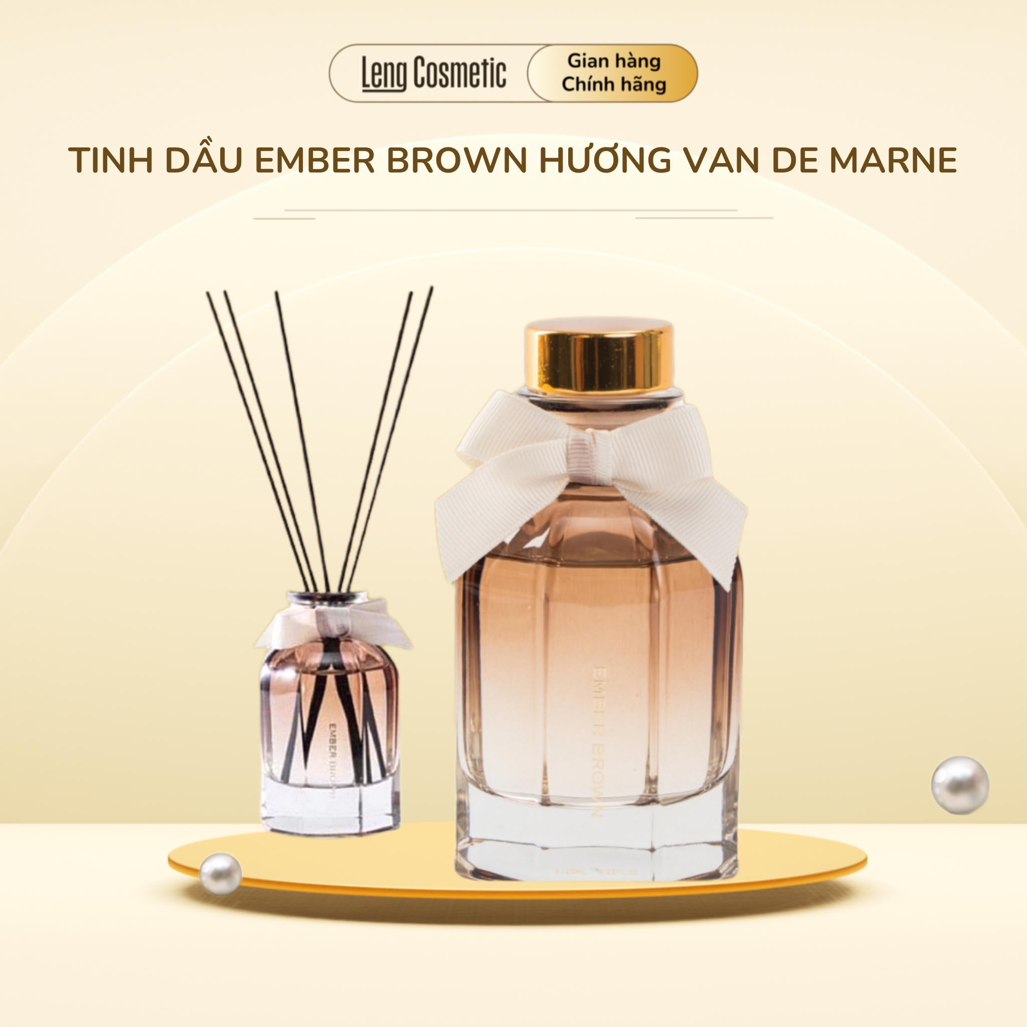 TINH DẦU NƯỚC HOA EMBER BROWN - HƯƠNG VANde MARNE