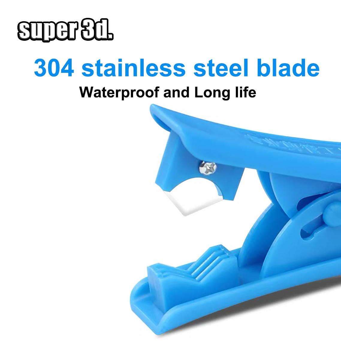 PTFE Dao Cắt Ống Mini Di Động Dao Cắt Ống Lưỡi Dao Cho 3D Máy In Phần Ống Nylon PVC PU Dụng Cụ Cắt