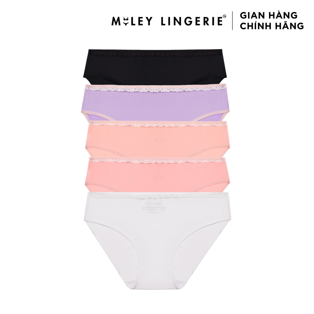 Combo 5 Quần Lót Nữ Cotton Thiên Nhiên Being Me Miley Lingerie