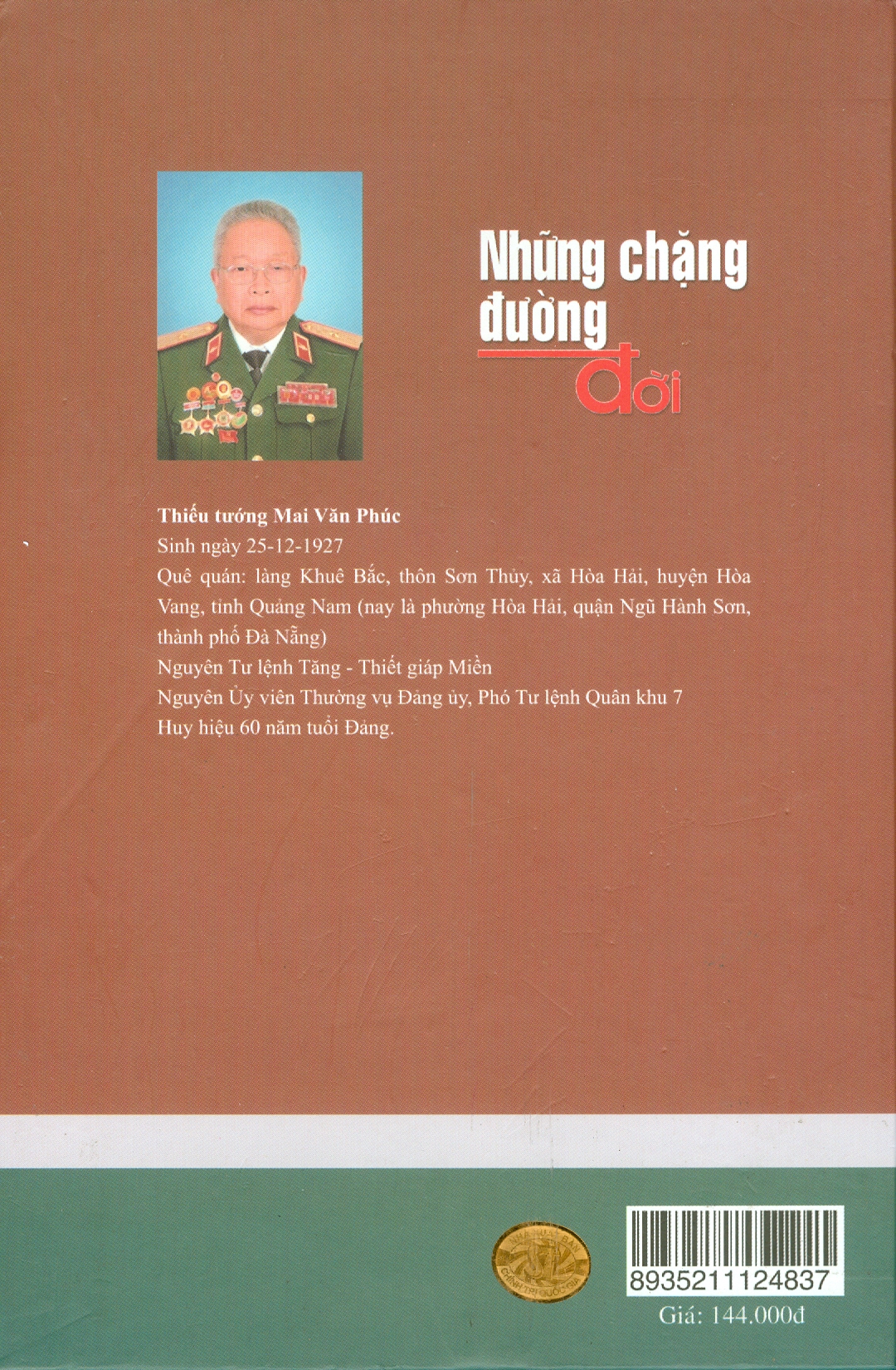 Những Chặng Đường Đời - Hồi ức Thiếu tướng Mai Văn Phúc