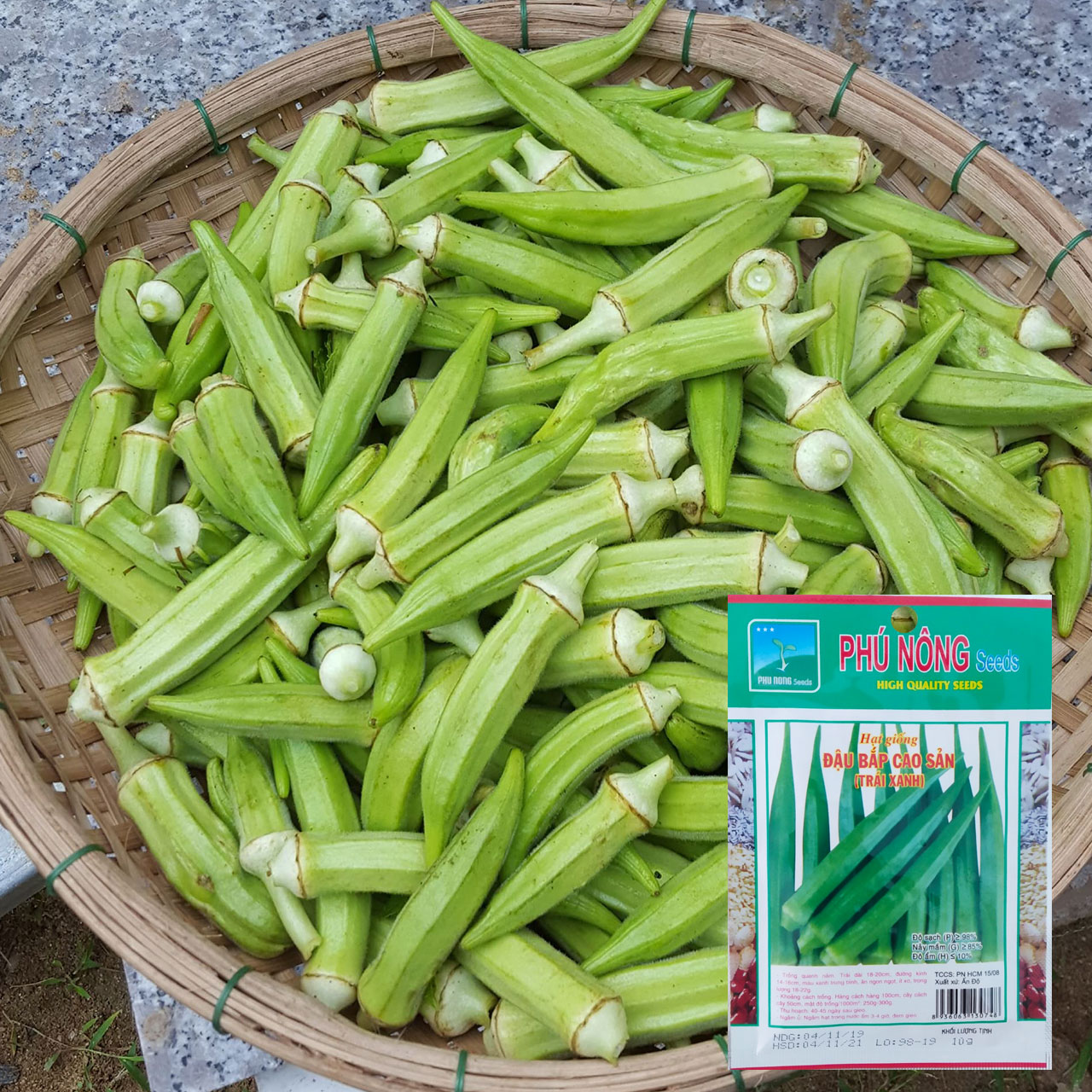 Hạt Giống Đậu Bắp Cao Sản Phú Nông Gói 10 Gram