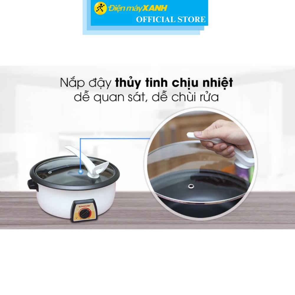 Nồi lẩu điện Sunhouse SHD 4521 3 lít - Hàng Chính Hãng