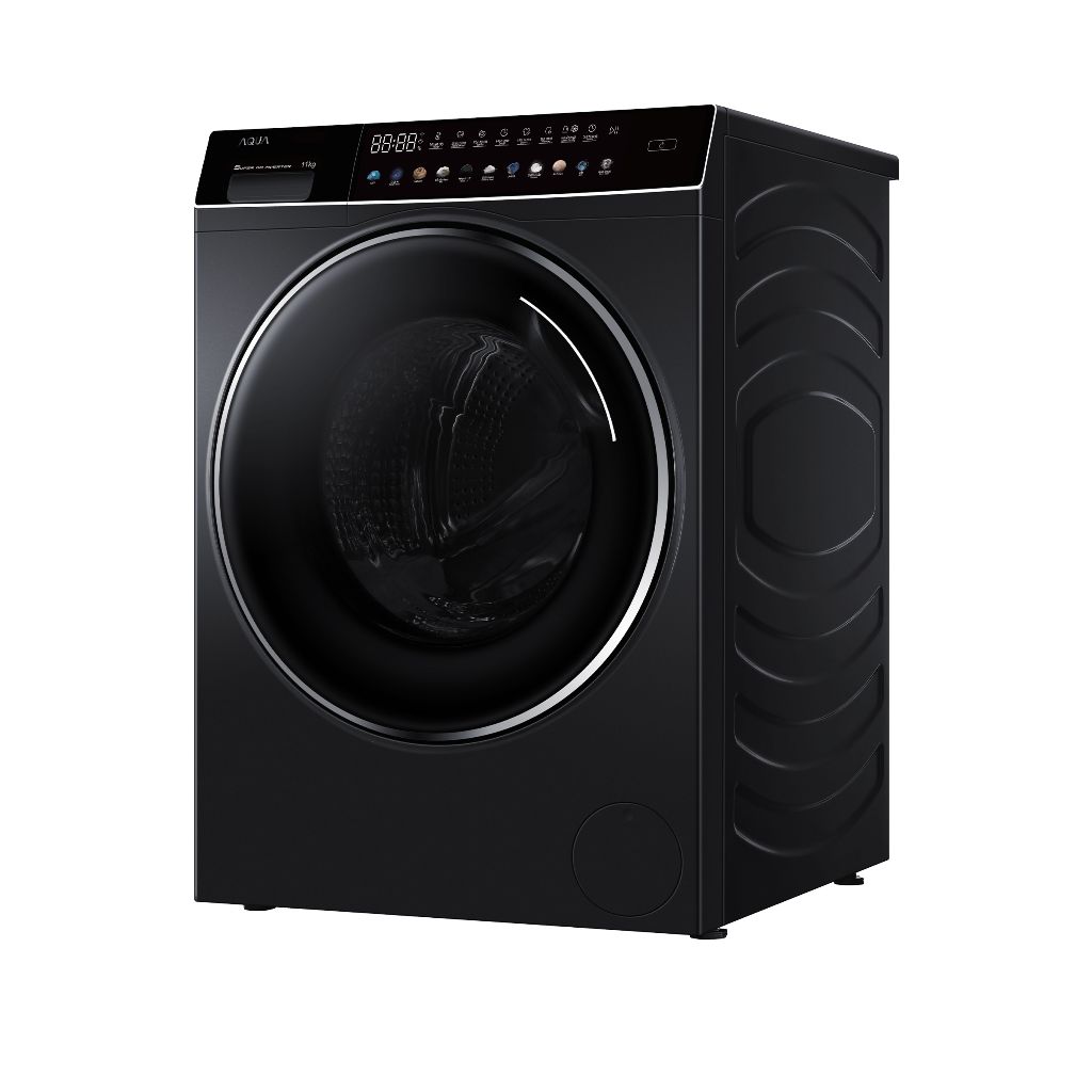 Máy giặt cửa trước Aqua Inverter 10KG AQD-DDW1000J.BK - Freeship toàn quốc - Hỗ trợ lắp đặt - Hàng chính hãng