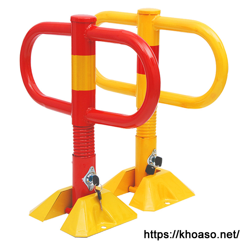Khóa cọc giữ chỗ đậu xe ô tô