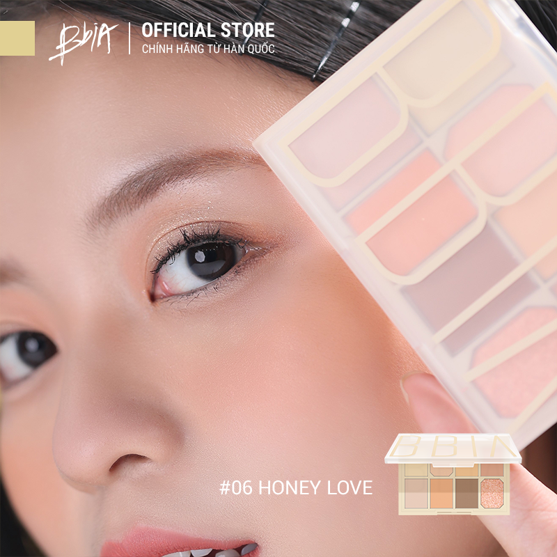 Combo Son thỏi BBia Powder Lipstick + Final shadow palette