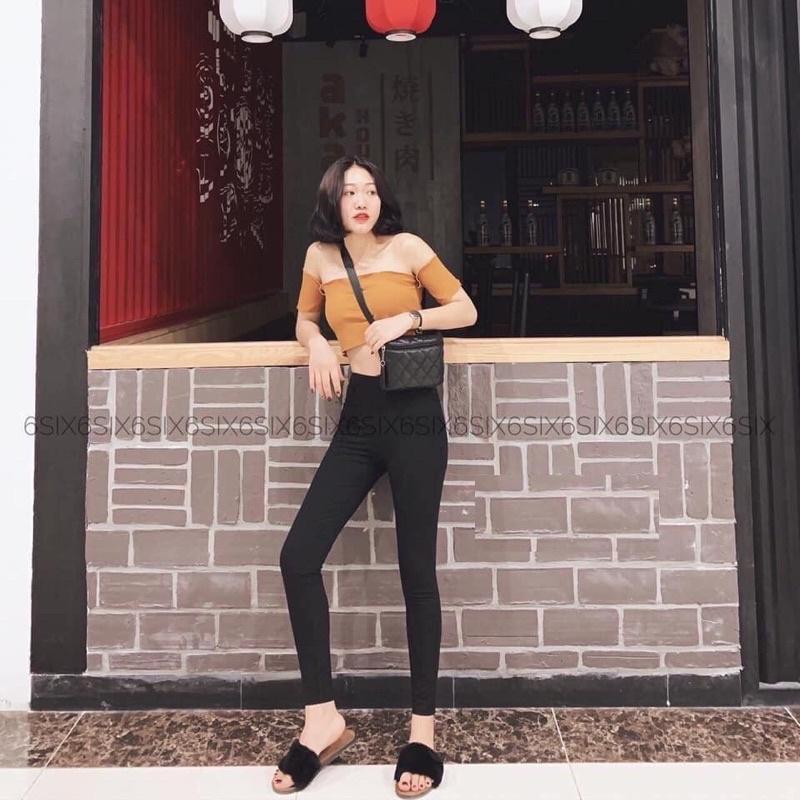 ️BÁN LỖ️Quần Legging Dài Hàng Thái Siêu Co Giãn, Mỏng Nhẹ