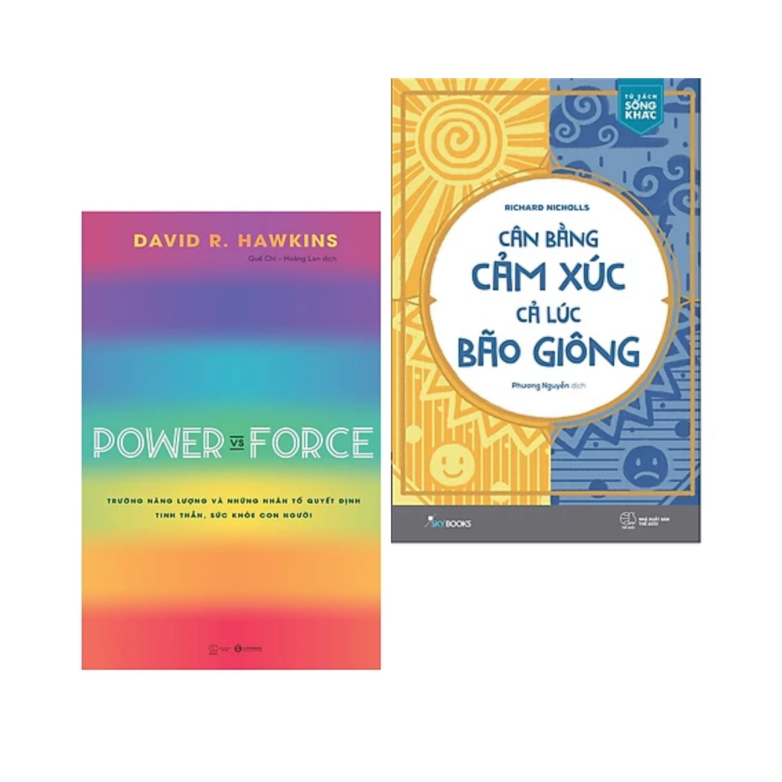 Combo 2Q : Power Vs Force +  Cân Bằng Cảm Xúc Cả Lúc Bão Giông  (Tái Bản) - ( Bộ sách Cởi Trói Tâm Hồn / Rèn Luyện Kỹ Năng Sống và Đánh Thức Sức Mạnh Bản Thân) 