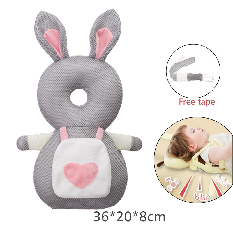 Hoạt Hình Cho Bé Bảo Vệ Đầu Gối An Toàn Miếng Lót Đệm Lưng Ngăn Ngừa Bị Thương Bông PP Mềm Chống Rơi Gối Cho Trẻ Sơ Sinh An Toàn chăm Sóc Bé