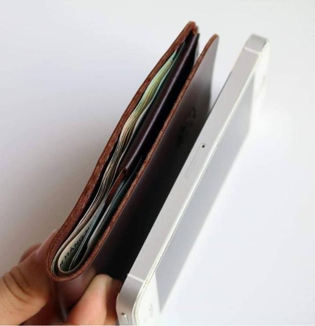 Ví Bóp Nam Nữ Nhỏ Gọn Thời Trang Độc Đáo Da Bò Handmade Galaxy Store GVU01