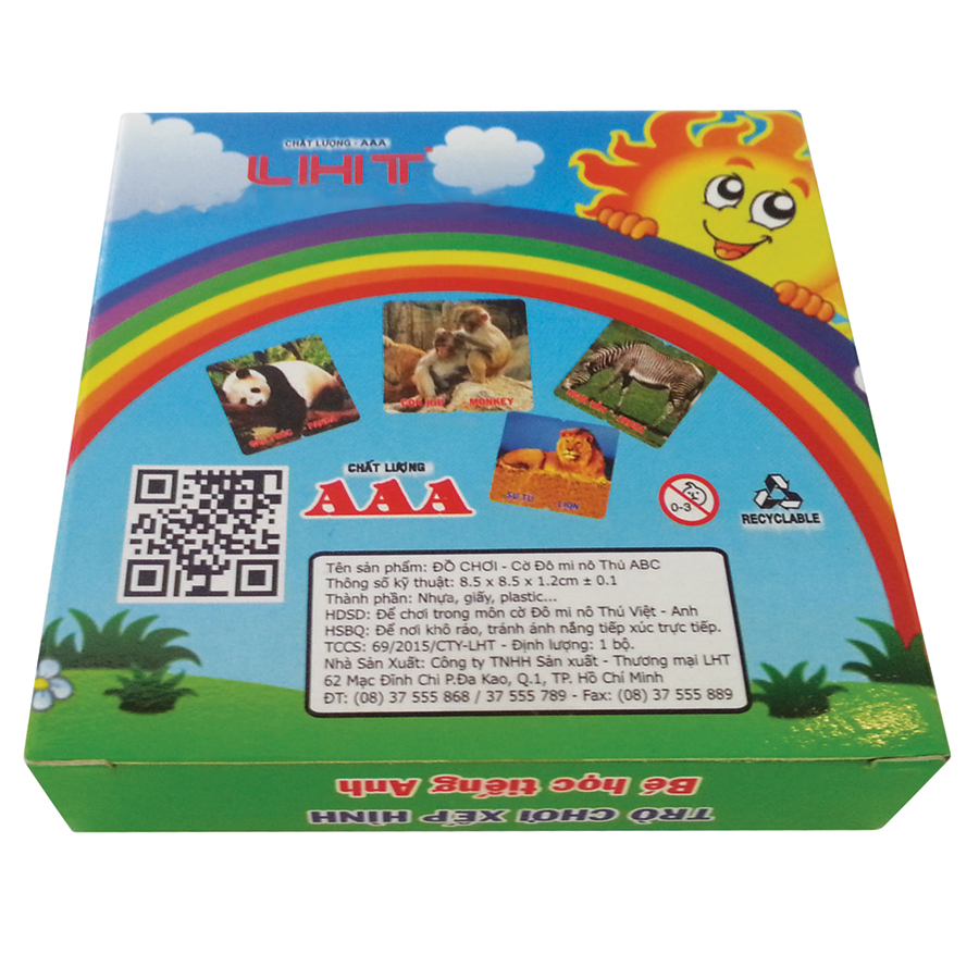 Cờ Domino Thú ABC LHT