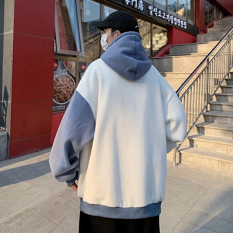 Áo Hoodie Dáng Rộng In Hình Thời Trang Thu Đông Cho Nam TF1