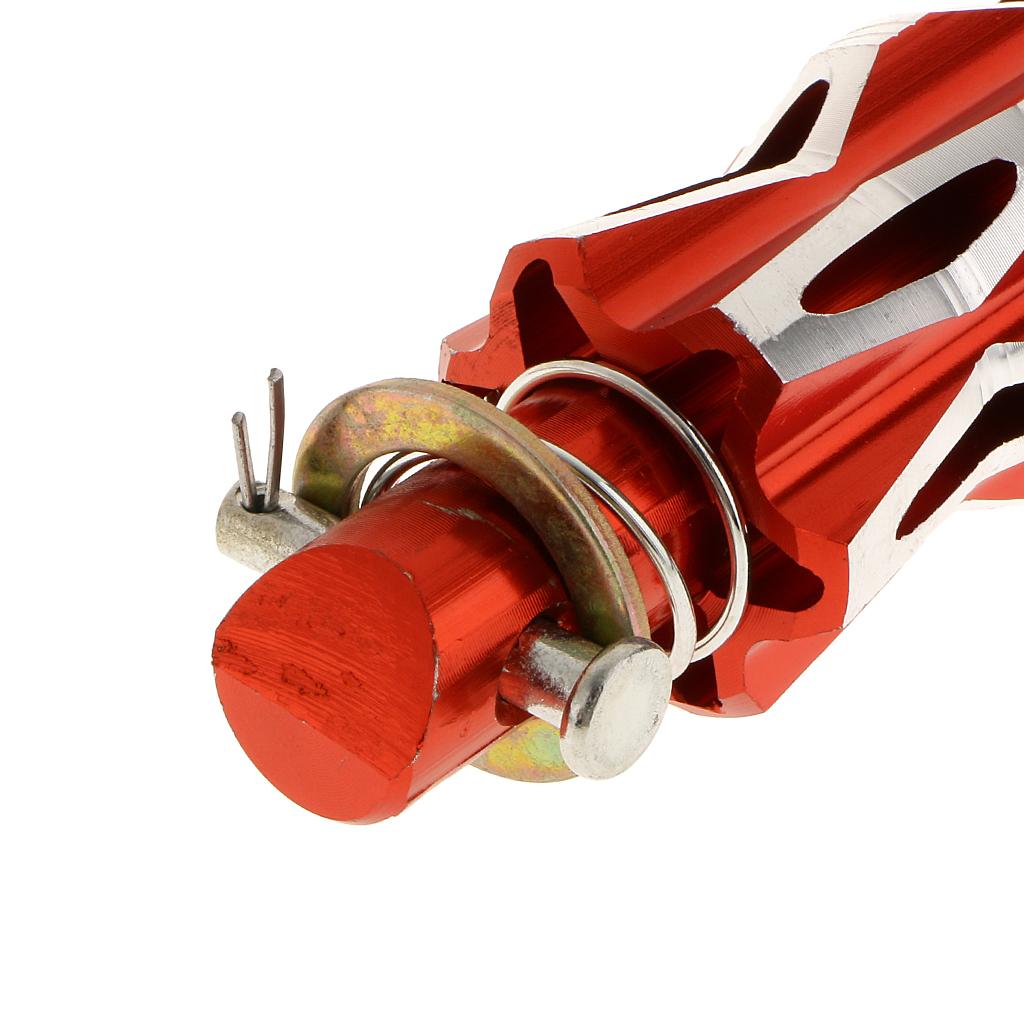 1 Pair CNC Universal Rear Passenger Foot Pegs Pedal for Motorcycles Orange