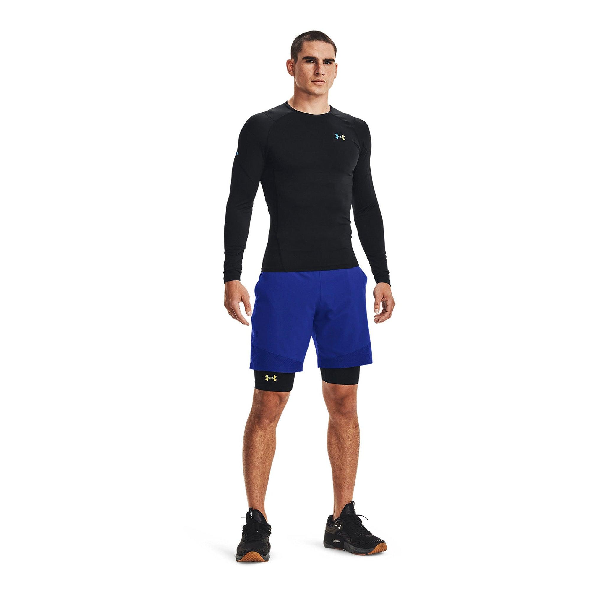 Quần ngắn biker thể thao nam Under Armour RUSH HeatGear 2.0 - 1358235-001