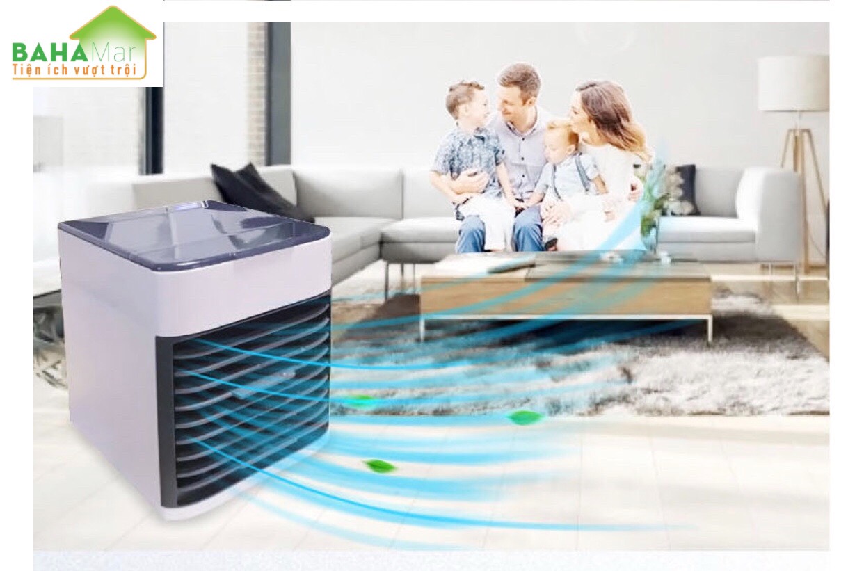 MÁY ĐIỀU HÒA KHÔNG KHÍ MINI - LÀM MÁT KHÔNG GIAN CÁ NHÂN "BAHAMAR" có thể cho nước hoặc nước đá tạo không khi mát lành