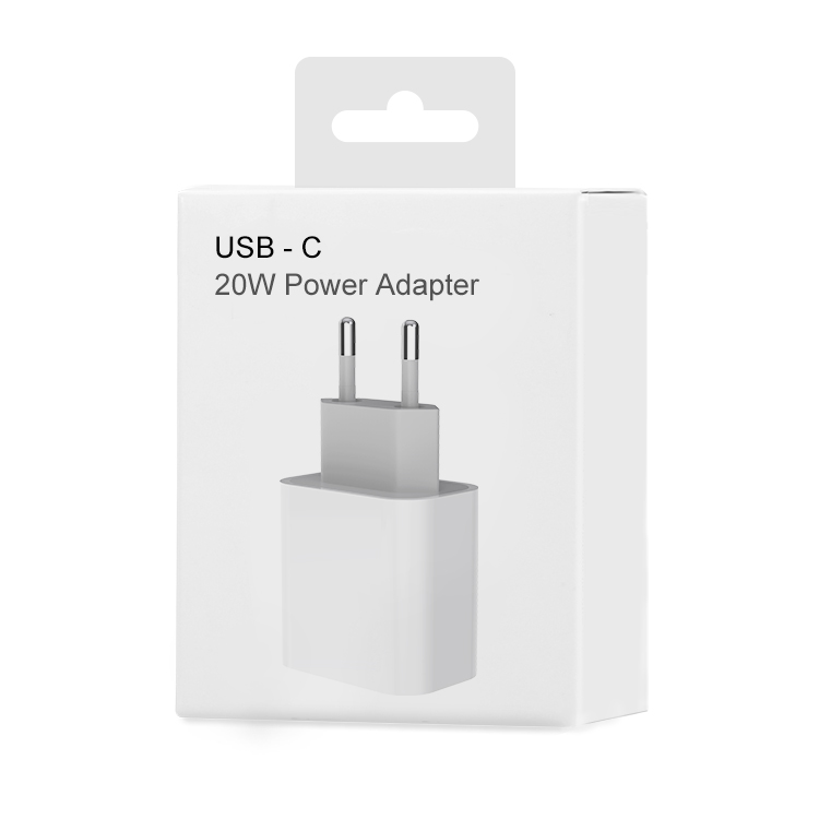 Adapter Củ sạc nhanh 20W USB-C Power Adapter PD 3.0 -  Chuẩn Sock EU ( Chân Tròn )
