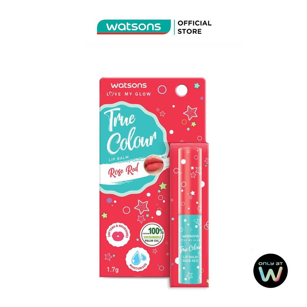 Son Dưỡng Có Màu Watsons True Color Rose Red 1.7g