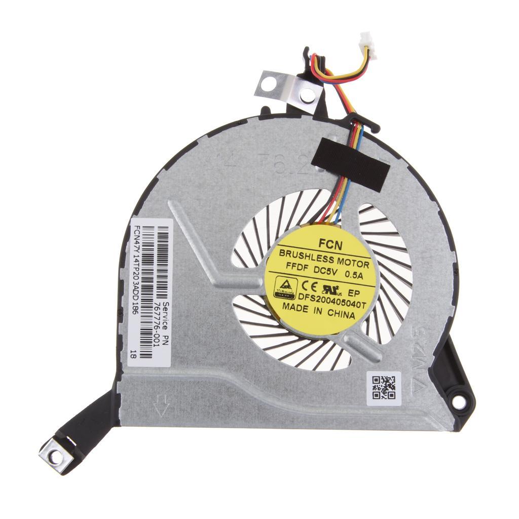 Prettyia PC CPU Cooling Fan for HP 14 - P 15 - P 16 - P 17 -