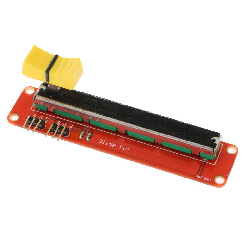 Sliding Linear Potentiometer 3.3V 5V 10K Analog Sensor Module