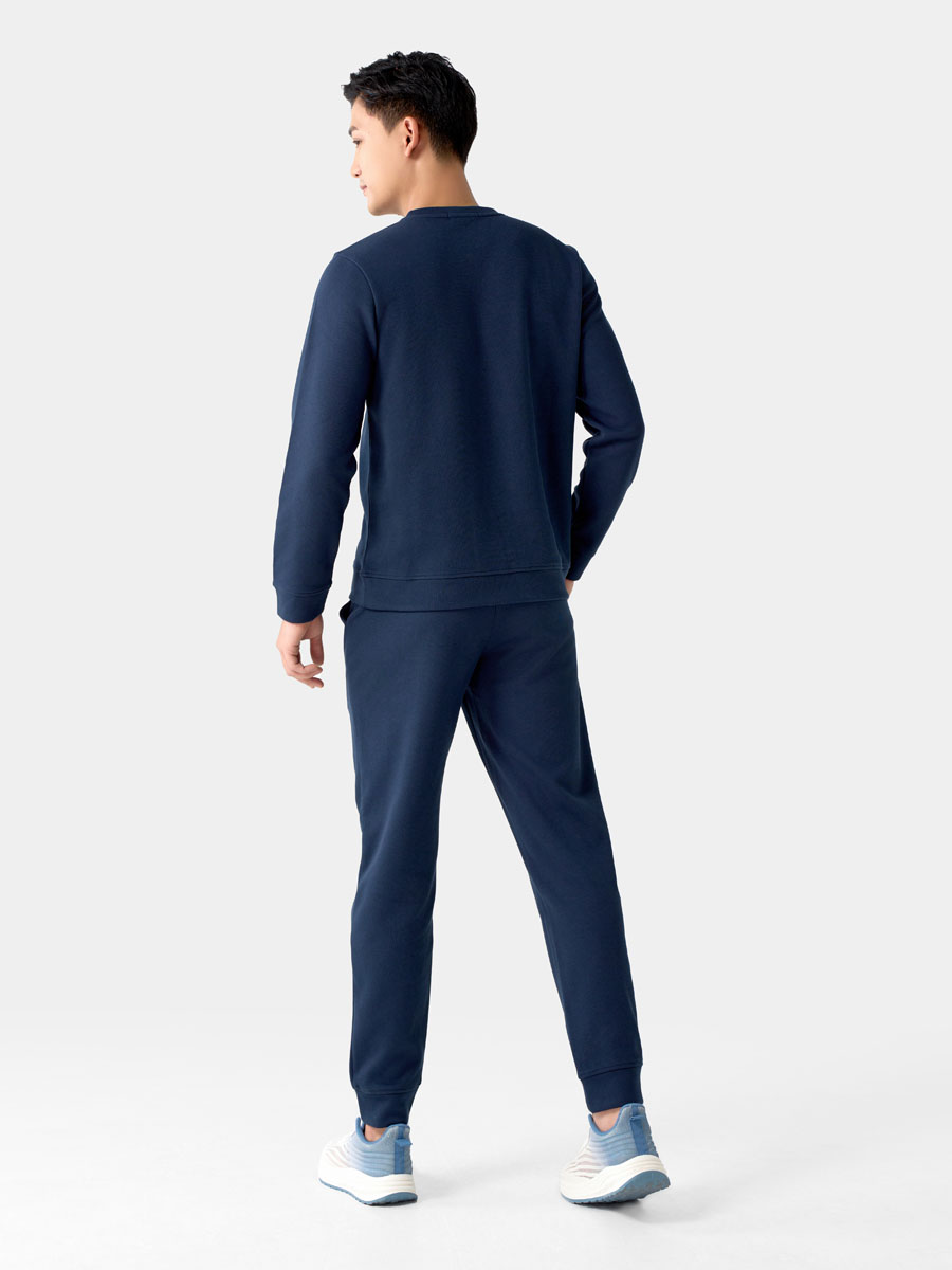Bộ Nỉ Nam Mùa Đông 5S FASHION Chất Nỉ Dày Dặn, Giữ Ấm,Thiết Kế Trơn Classic Dễ Mặc (BNI24001)