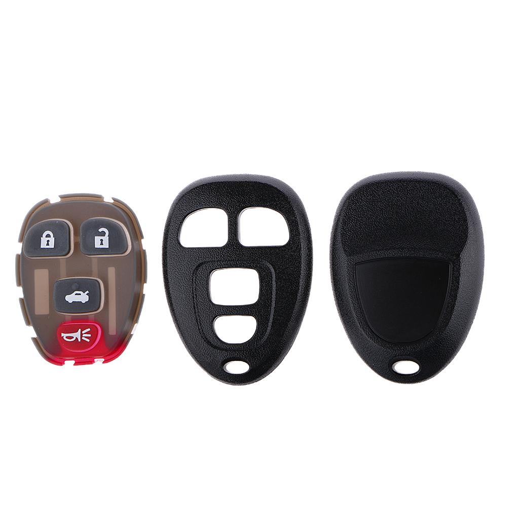 4 Buttons Remote Control Key Shell Cover for