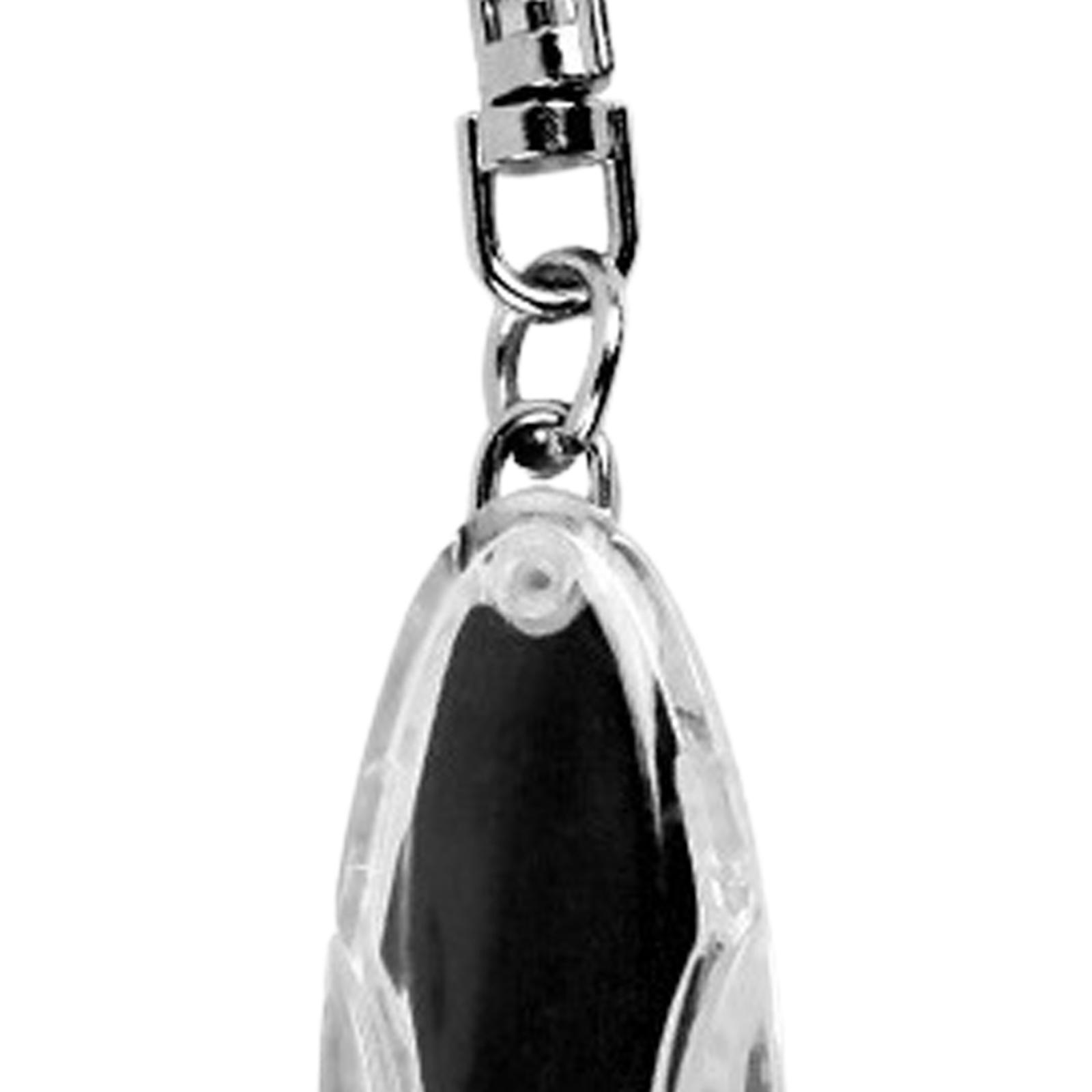 Anti Static Key Chain Human Body Car Static Releaser for Daily Use Black