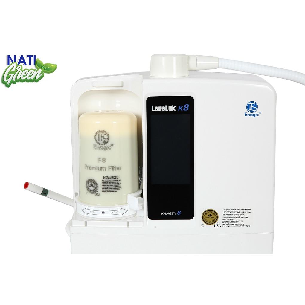 Máy lọc nước ion kiềm Hydrogen Kangenn LeveLuk K8 8 tấm điện cực