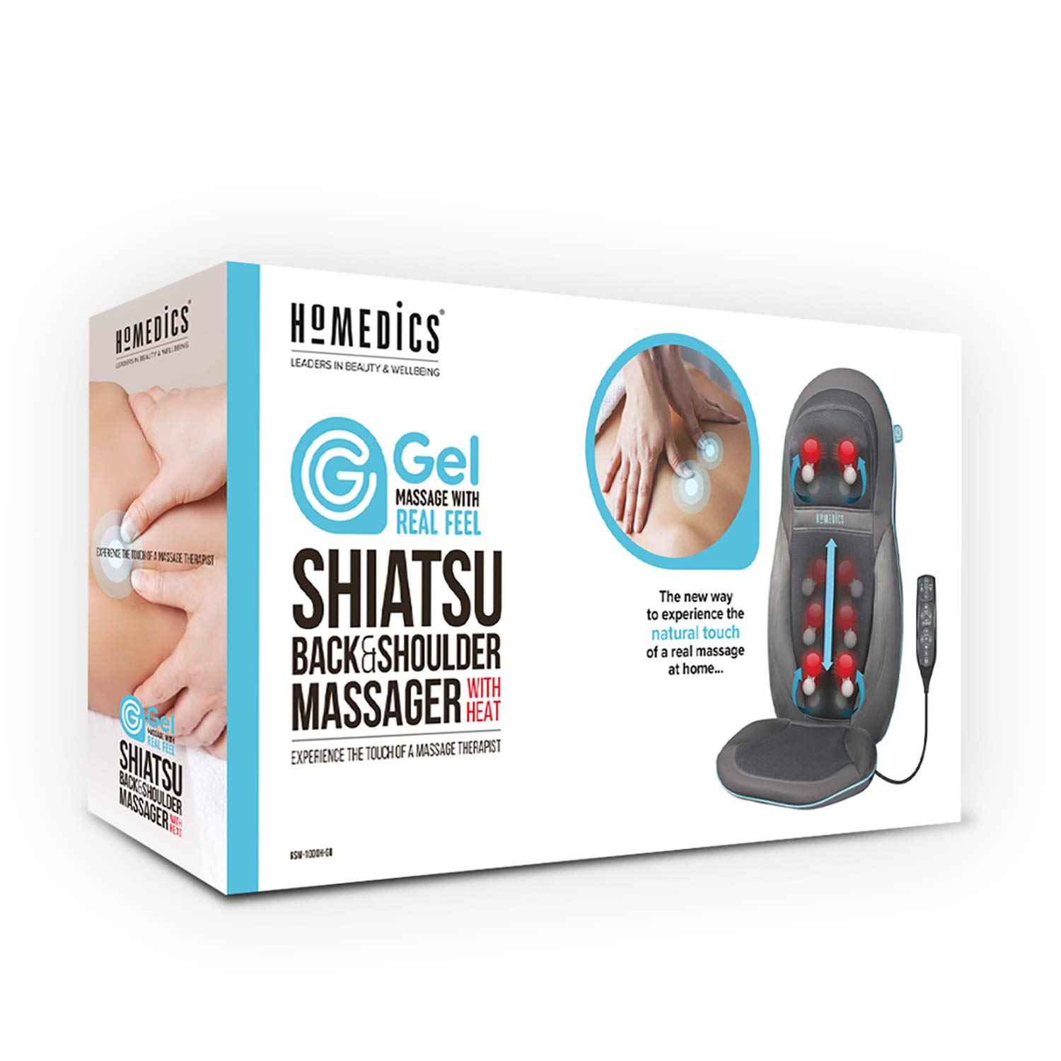 Đệm ghế massage USA  công nghệ Shiatsu GEL 3D chuyên nghiệp HoMedics SGM-1600 nhập khẩu USA
