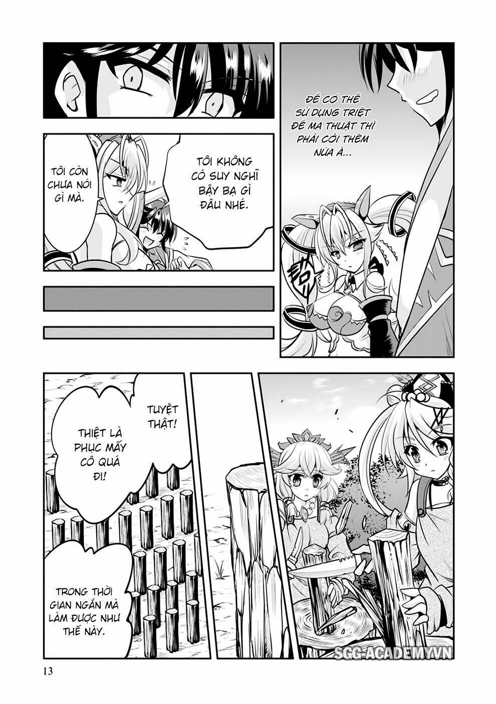 lạc vào thế giới phù thủy chapter 11 15