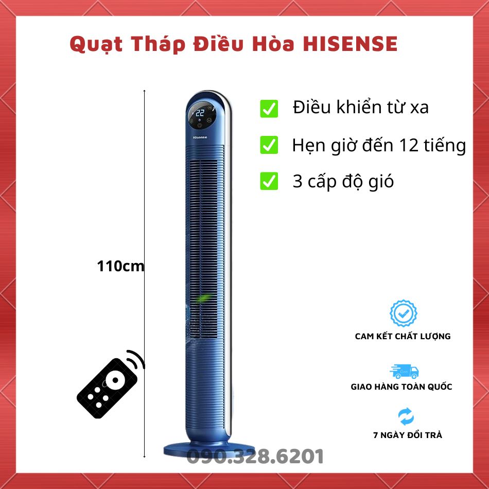Quạt Tháp Điều Khiển Từ Xa - Máy Làm Mát Không Khí - Quạt Điều Hòa