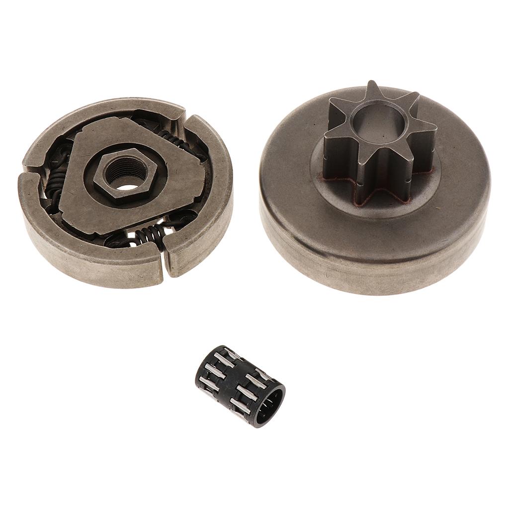 3/8" Replace Clutch Drum Clutch Washer Bearing Tool Kit for Stihl 038 MS380