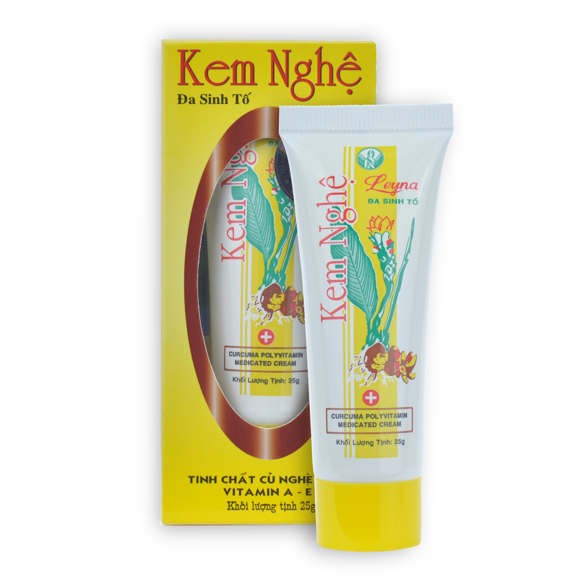 Bộ 2 Kem Nghệ Leyna Thorakao (25g)