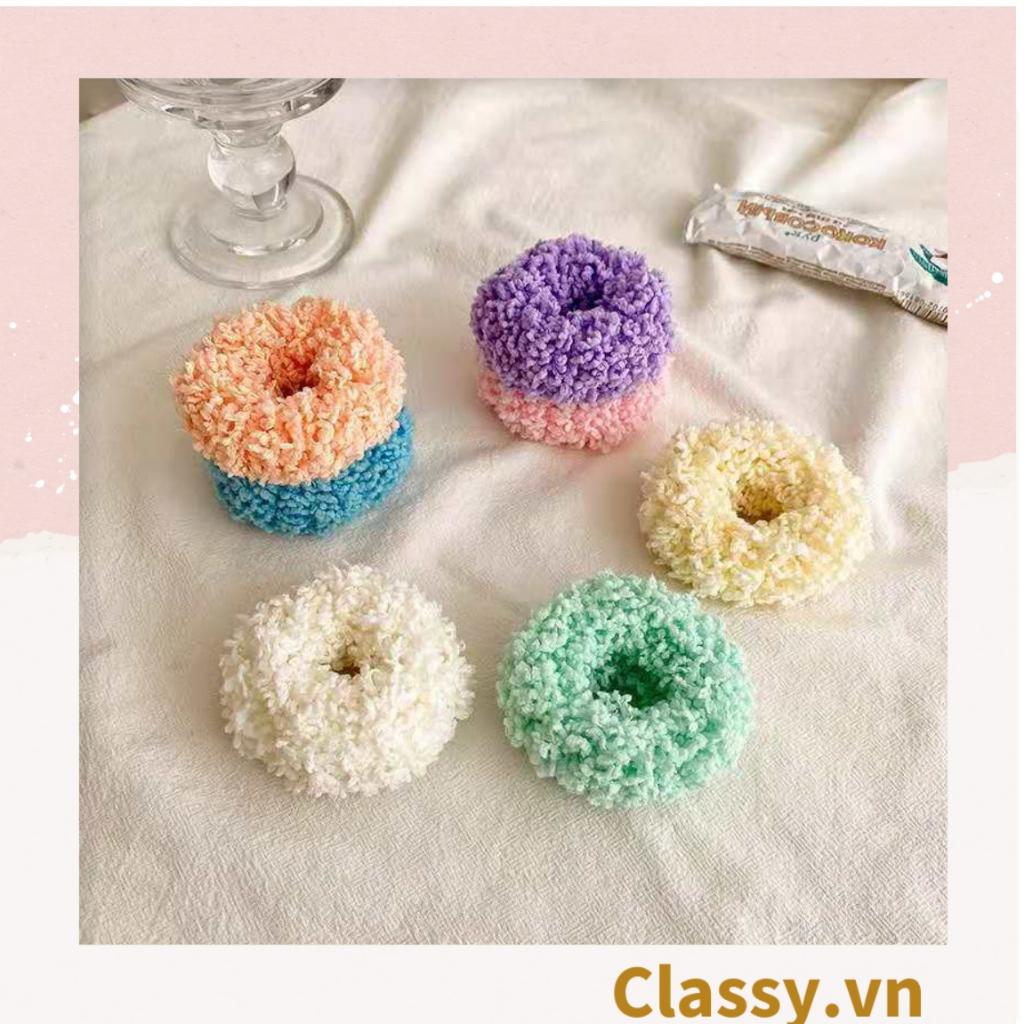 Dây cột tóc Classy phát sáng ban đêm 2 màu led hồng và xanh PK1400