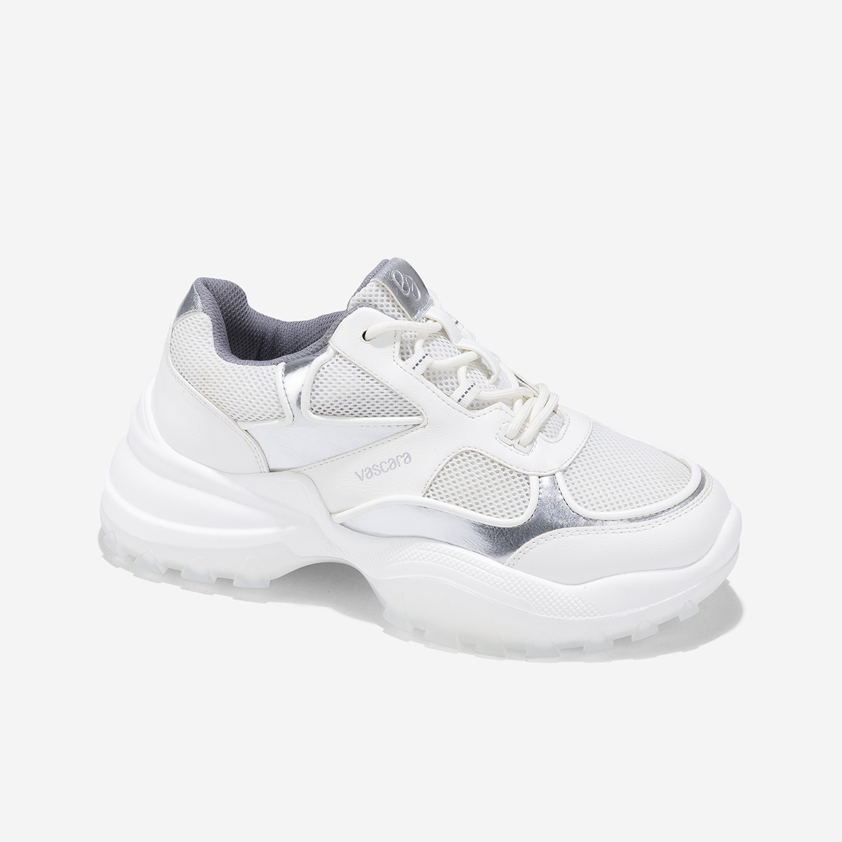 Vascara Giày Sneaker Vải Mesh Đế Chunky - SNK 0074