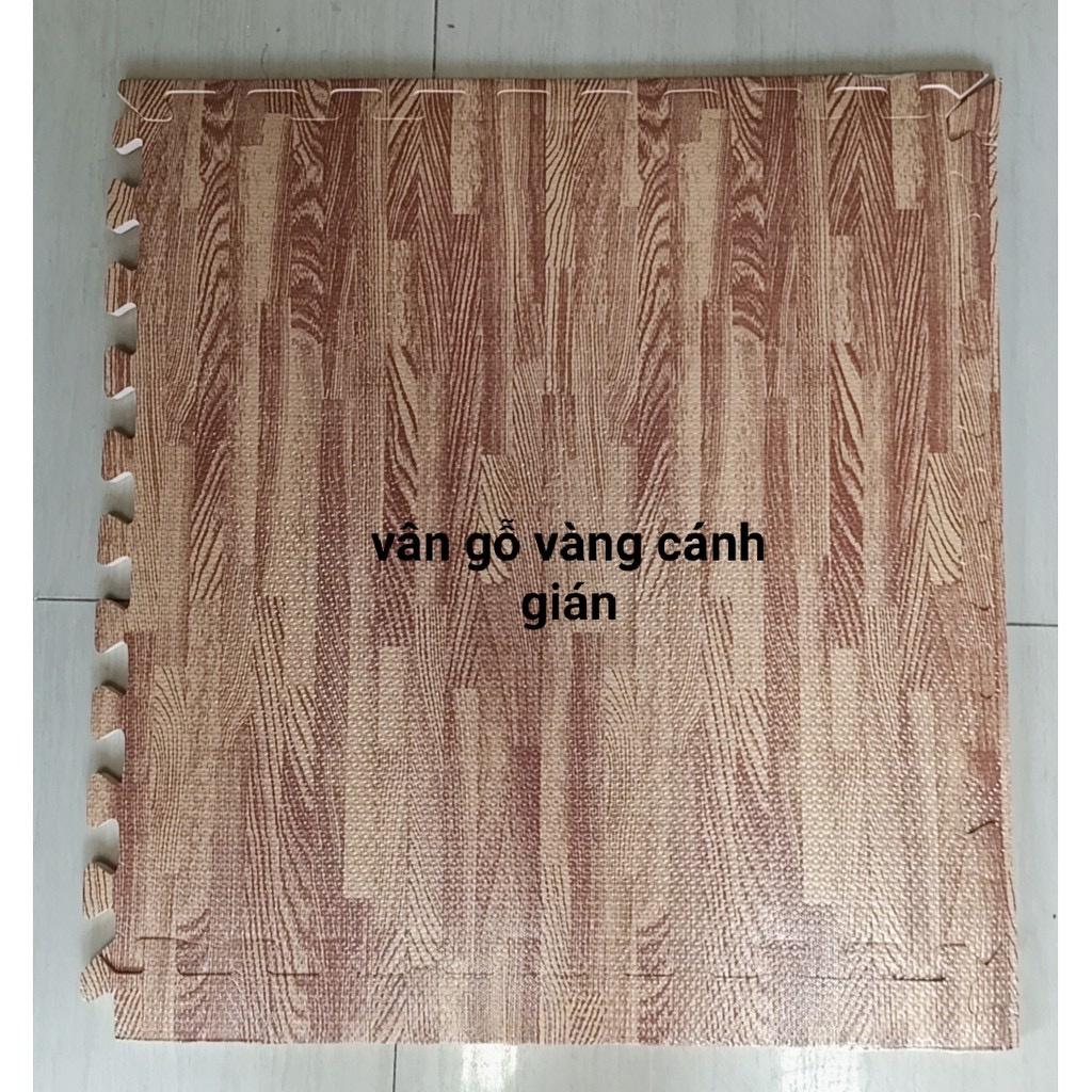 Thảm xốp vân đá, vân gỗ đen loại 1 kích thước 60cm x 60cm x 1cm