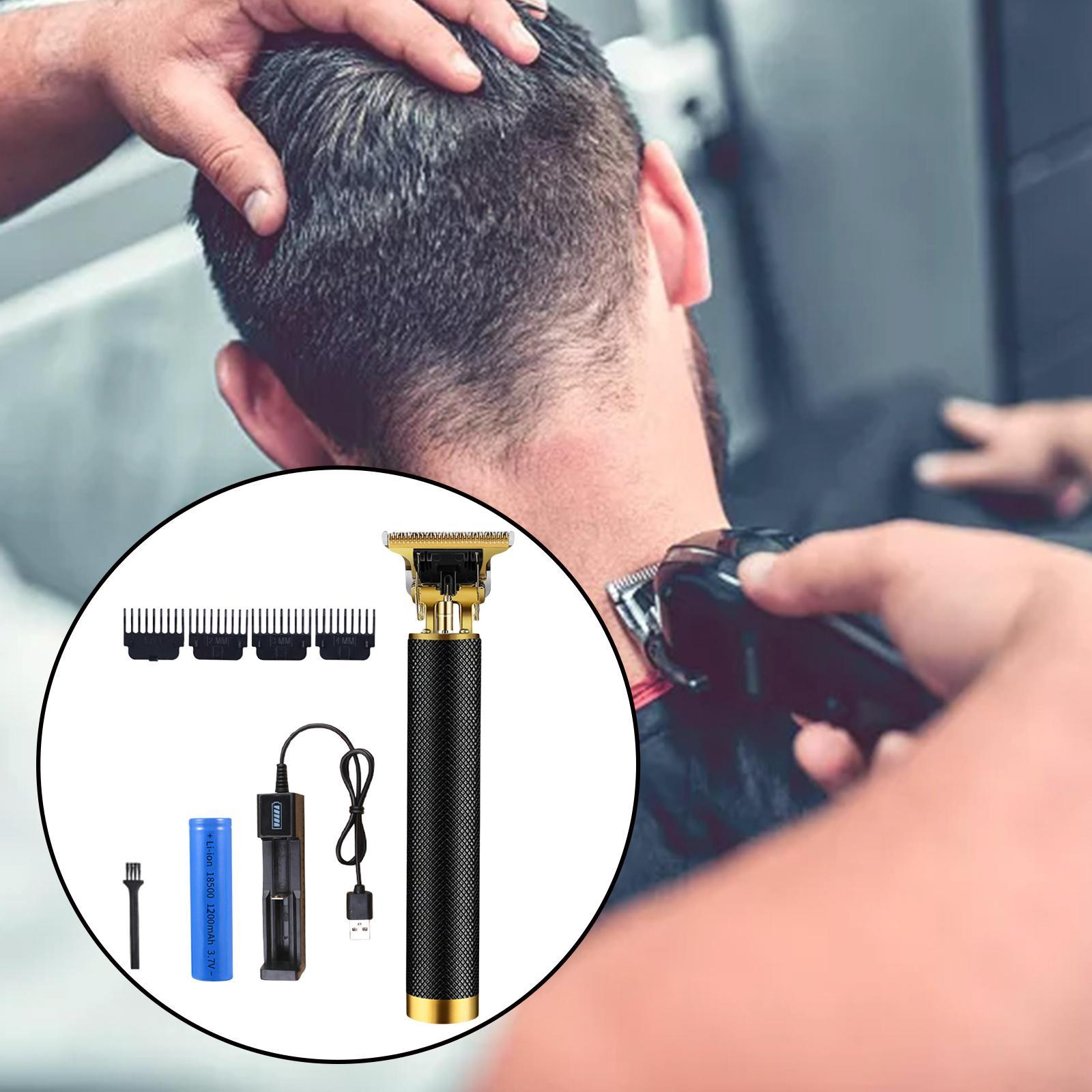 Retro Men Hair Clippers Trimmers Kit, Rechargeable ,Professional Barber Razor ,Low Noise Strong Power Shaver for Hair Styling, Barber Children